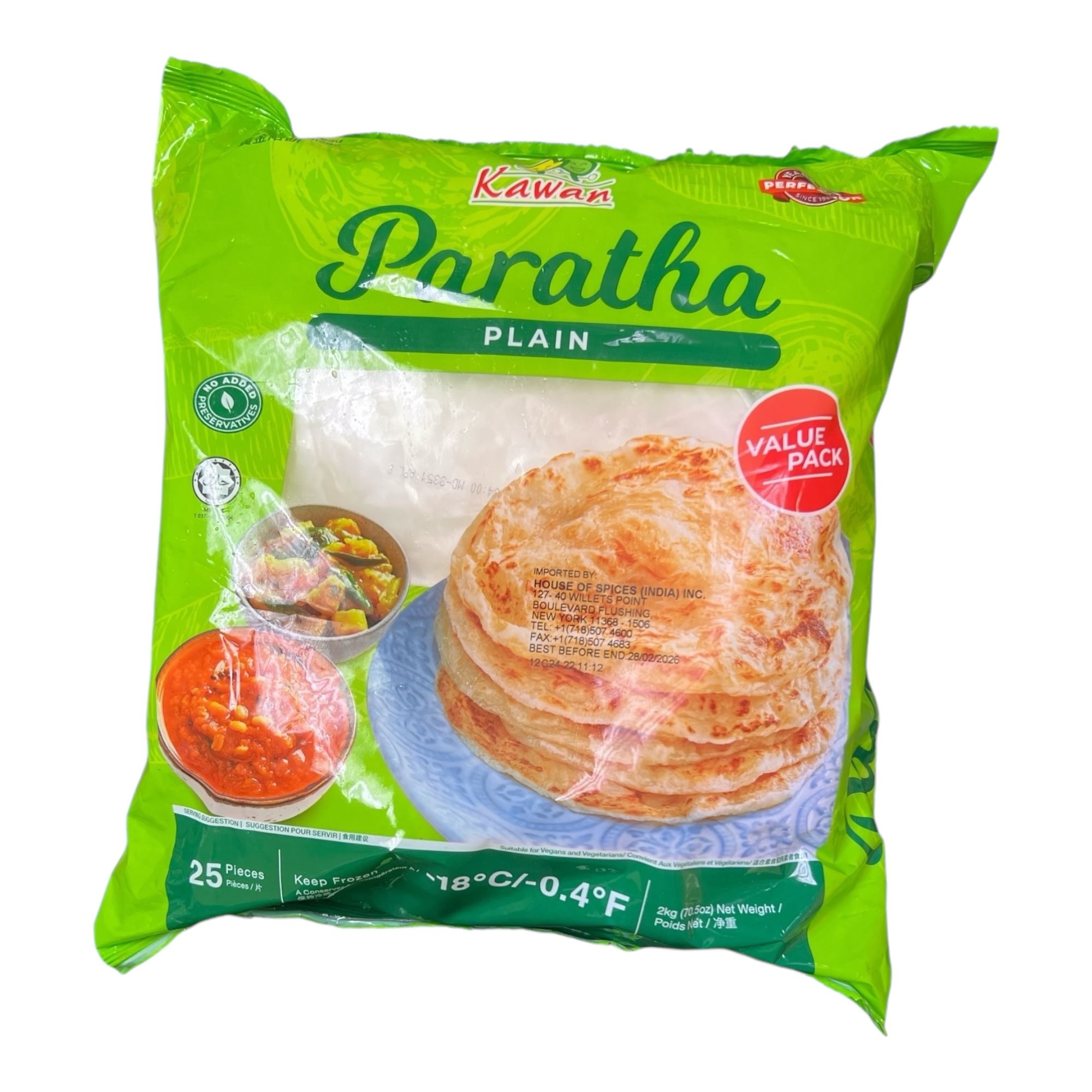 Kawan EZY Paratha 20 Pieces