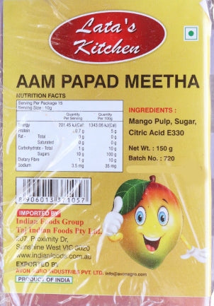 Lata Meetha Aam Papad 200 g
