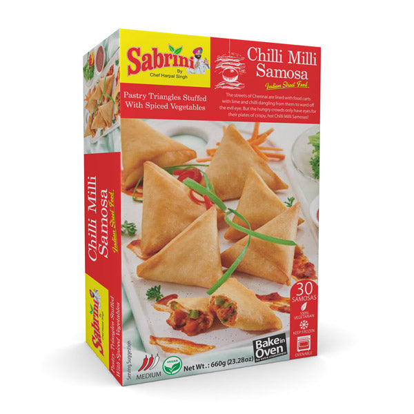 Sabrini Chilli Mili Samosa 660 g
