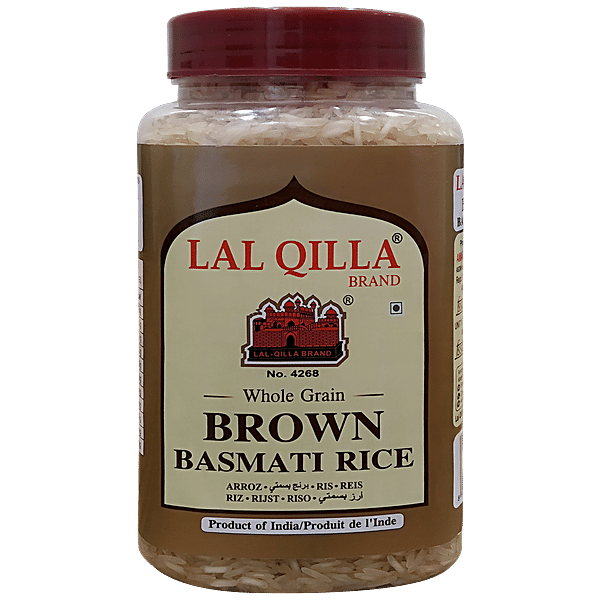 Lal Qilla Brown Basmati Rice 5 kg Jar