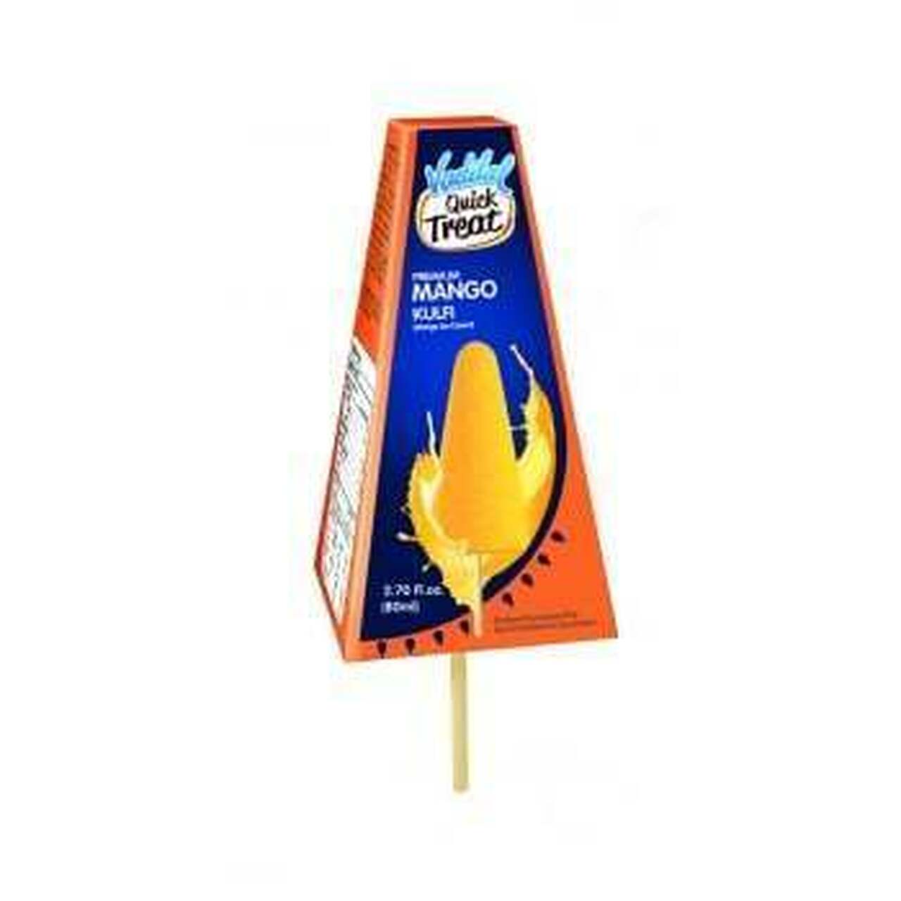 Vadilal Cylindrical Kulfi Mango 80 ml