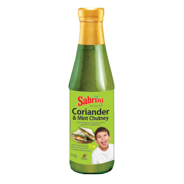 Sabrini Coriander Mint Chutney 310 g