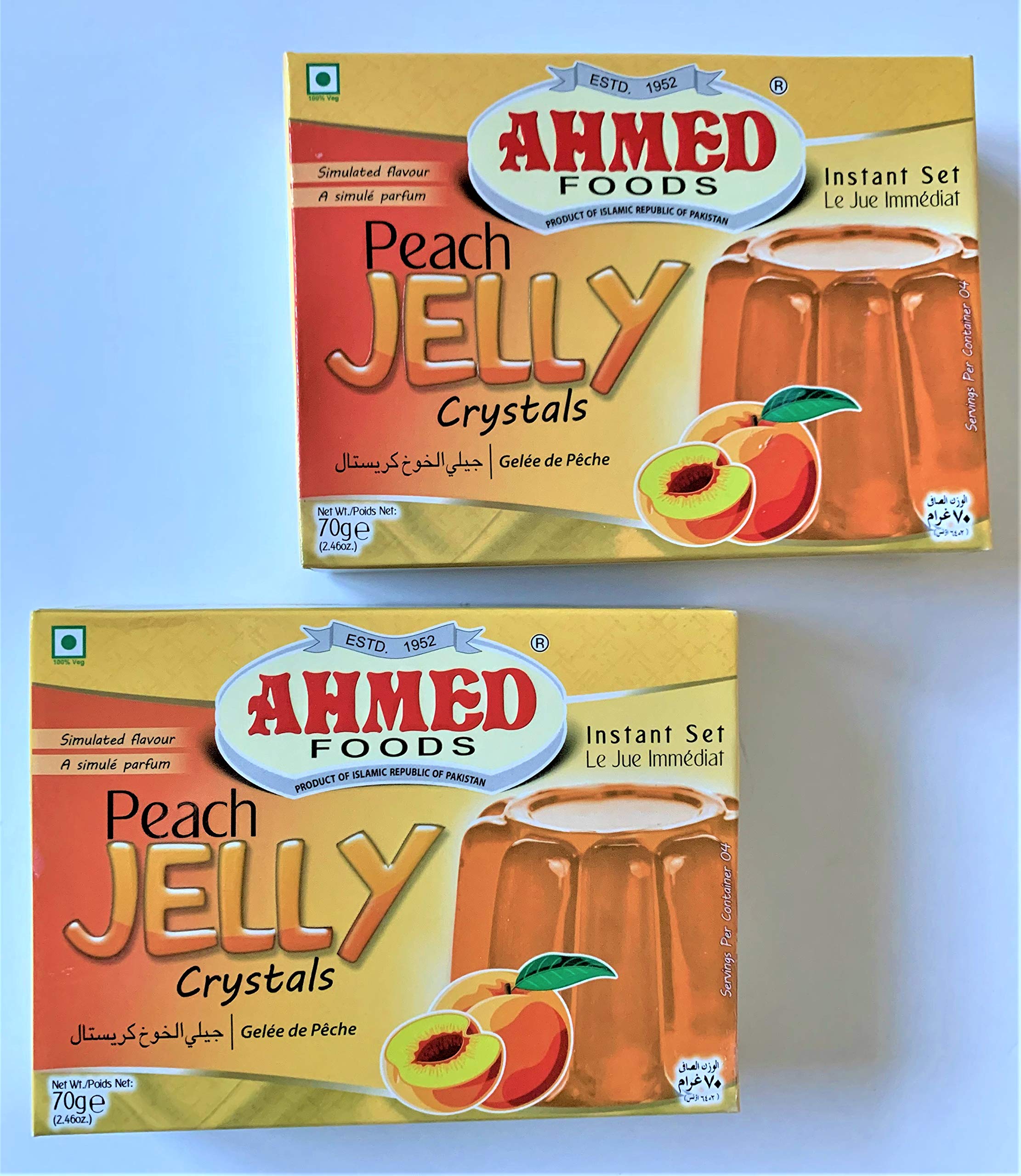 Ahmed Peach Jelly 70 g