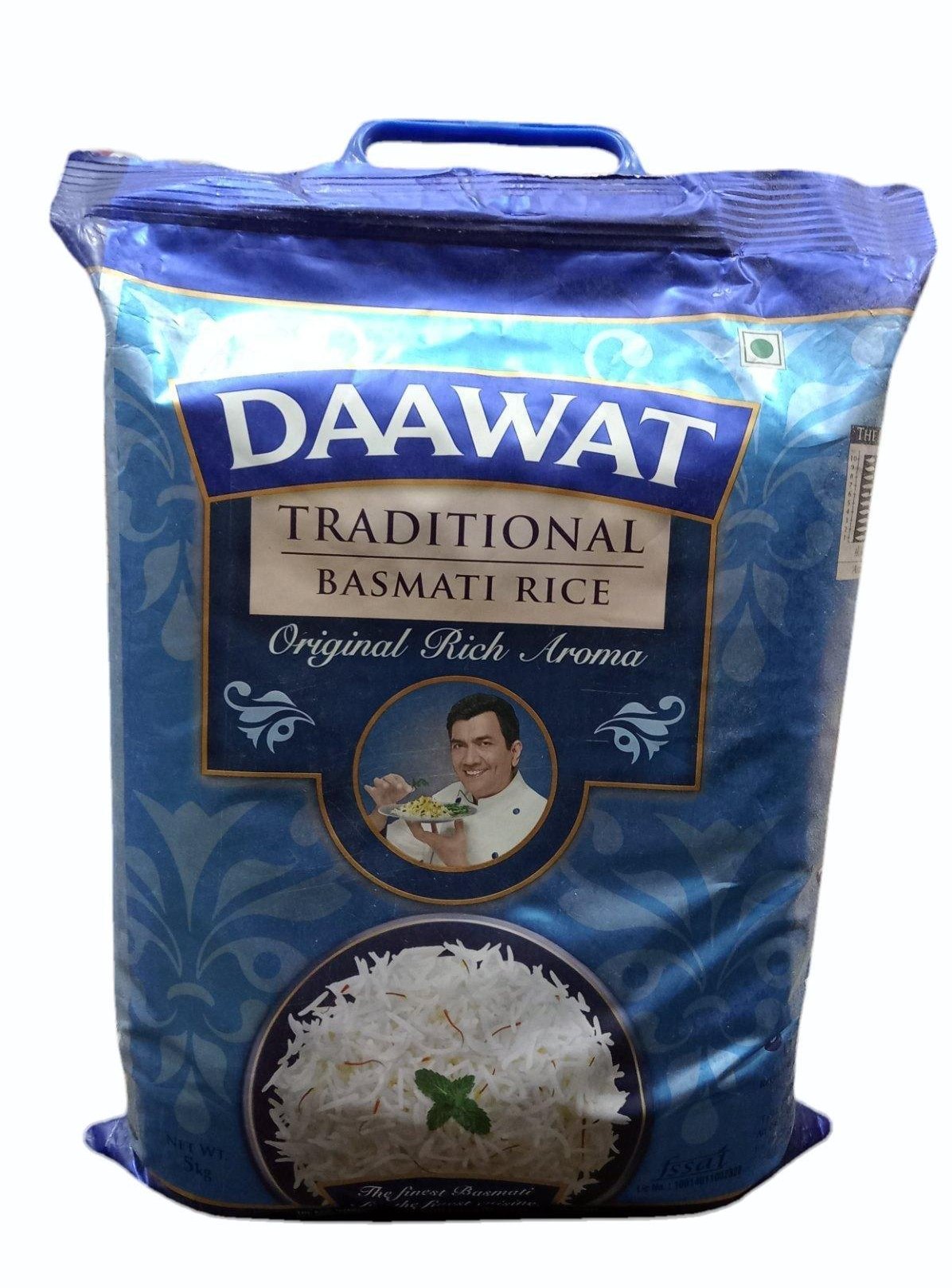 Daawat Traditional Basmati Rice 5 kg