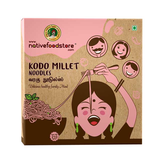 Native Foods Kodo Millet Noodles 210 g
