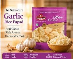 Ganesh Garlic Papad 200 g