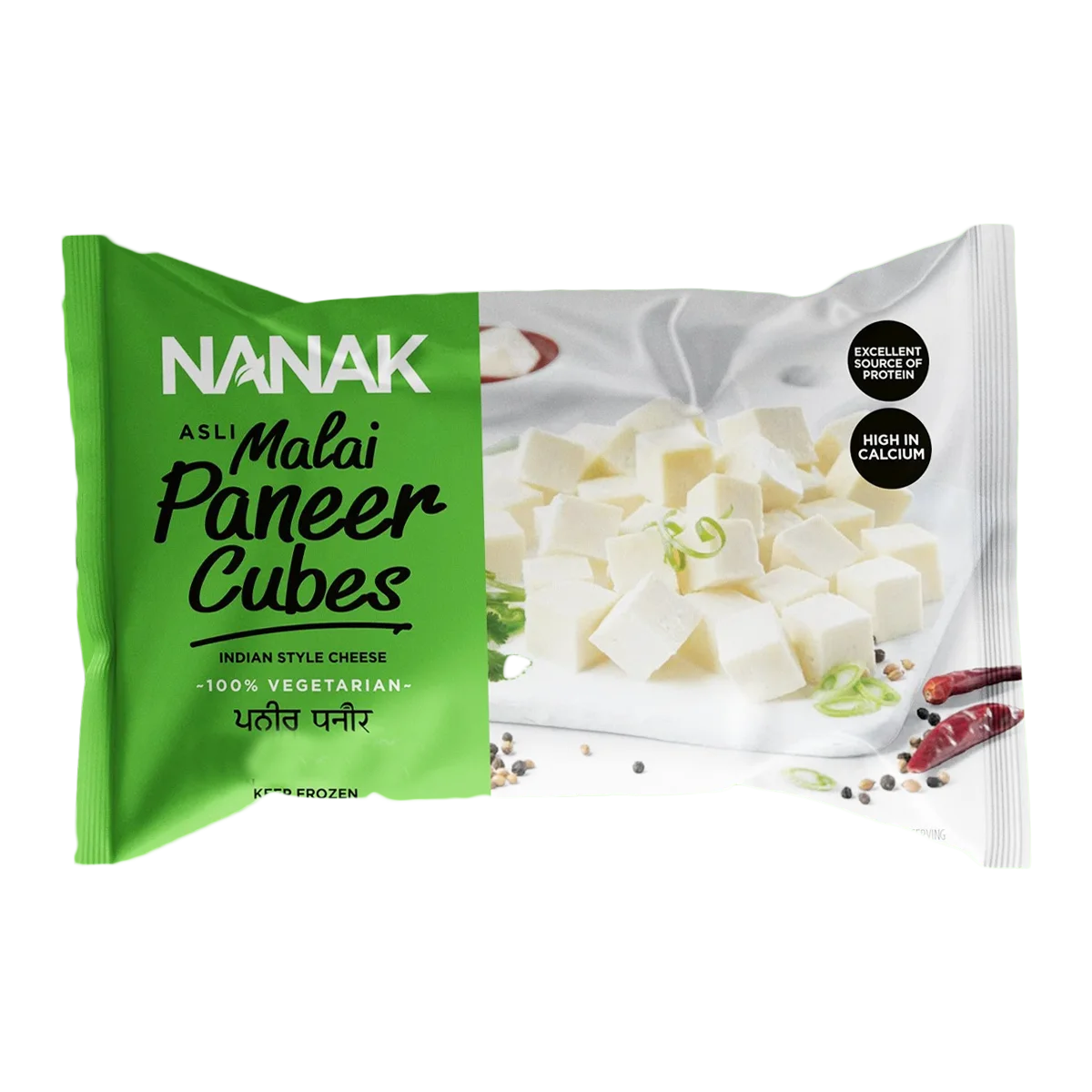 Nanak Malai Paneer Cubes 1 Kg