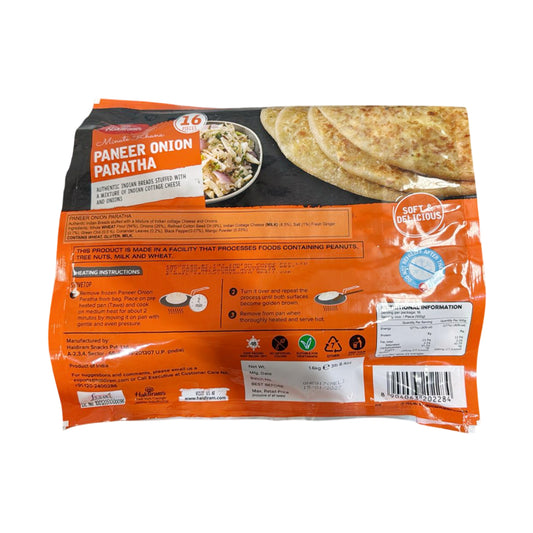Haldiram'S Paneer Onion Paratha 1.6 kg