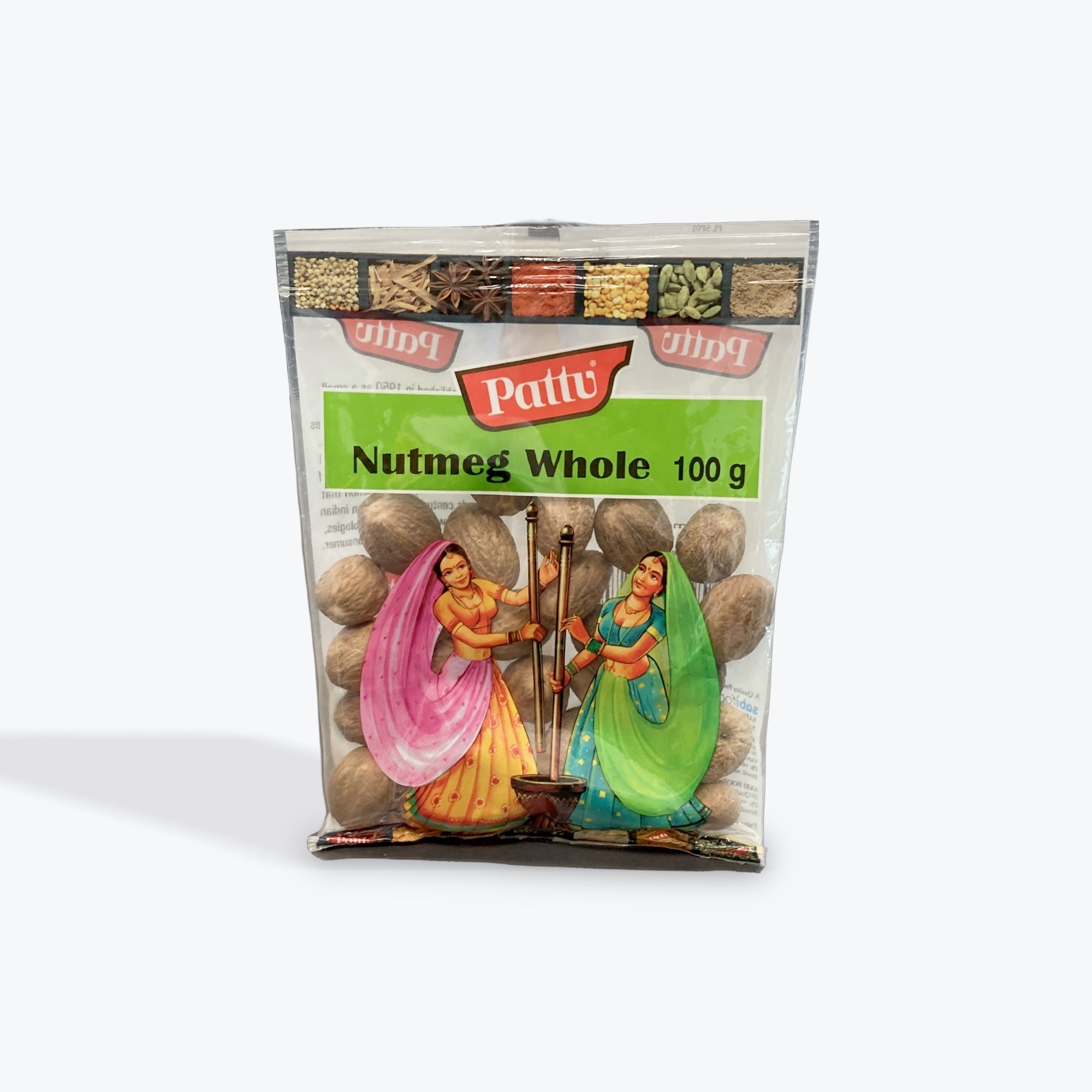 Pattu Nutmeg Whole 100 g