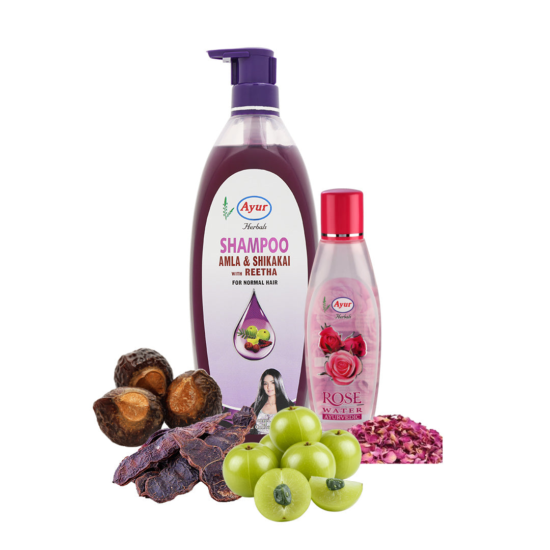 Ayur Amla Shikakai Shampoo 500 ml