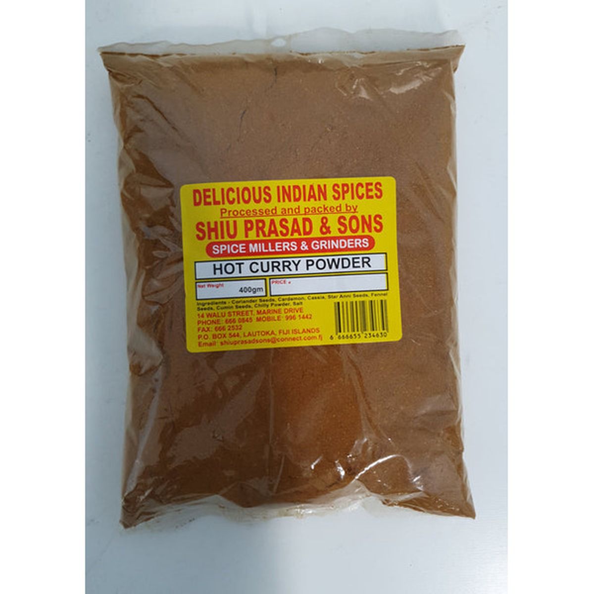 Shiu Prasad Hot Curry Powder 400 g