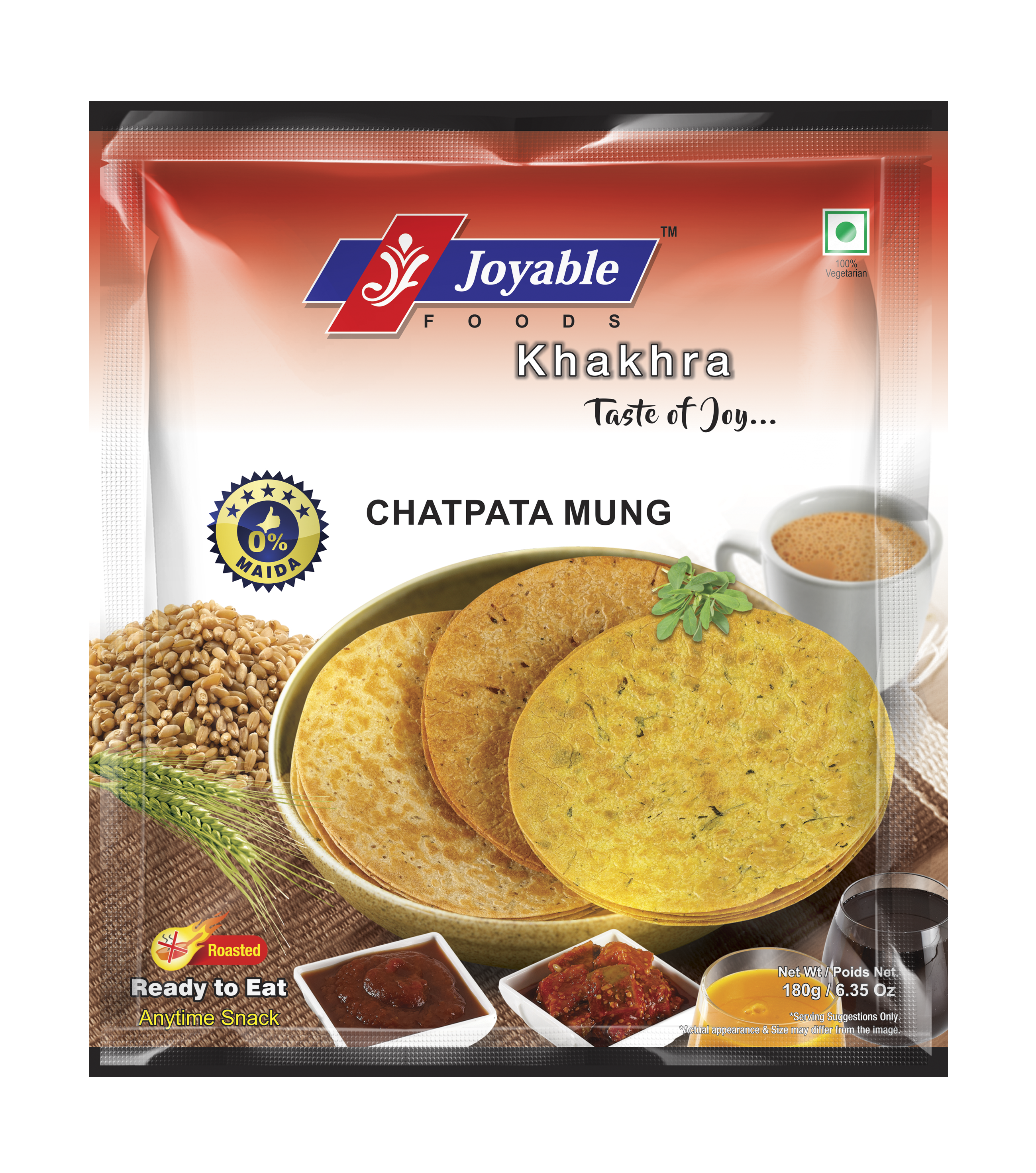 Joyable Chatpata Mung Khakhra 200 g