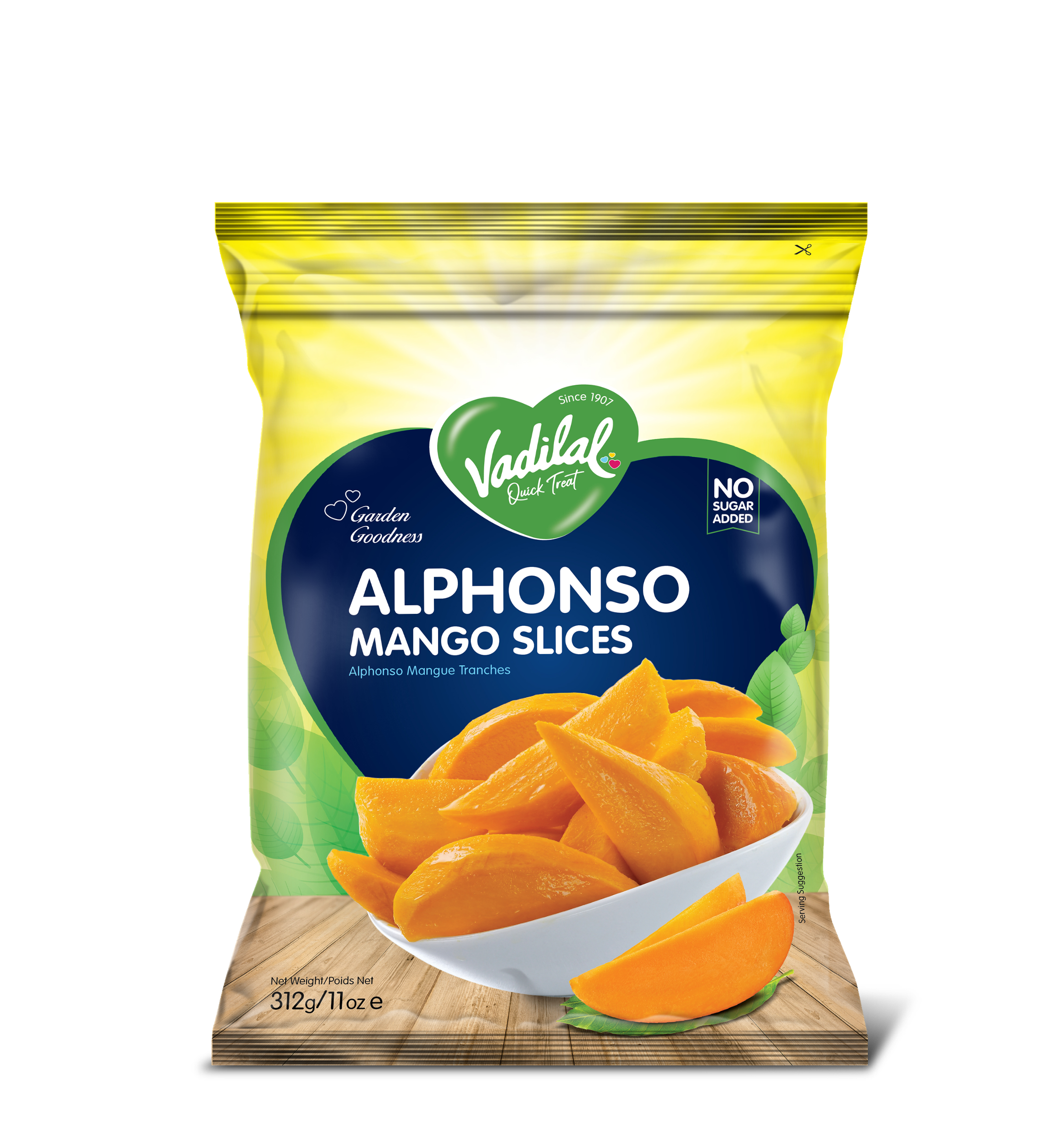 Vadilal Banganapalli Mango Slices 312 g