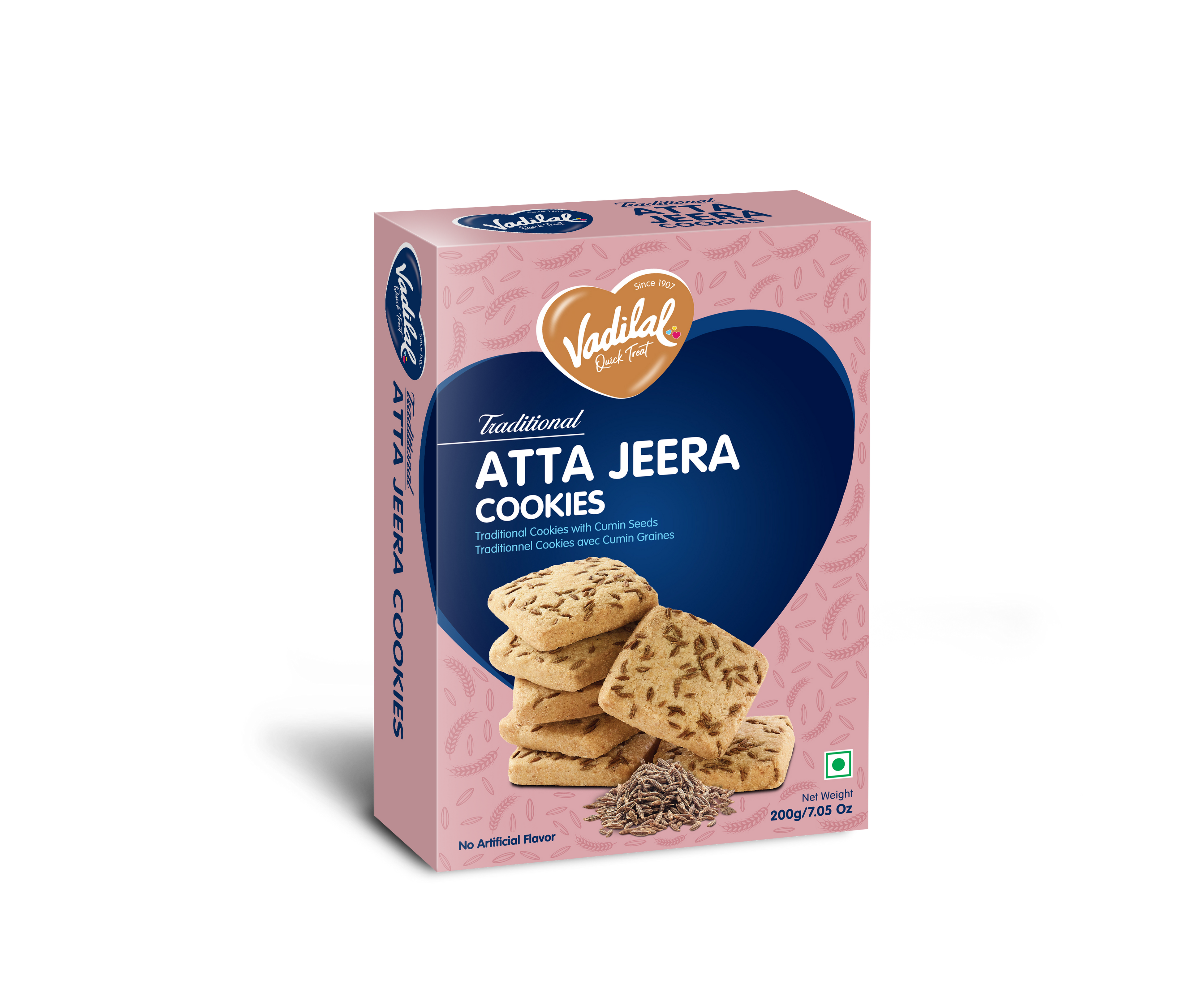 Vadilal Atta Jeera Cookies 200 g