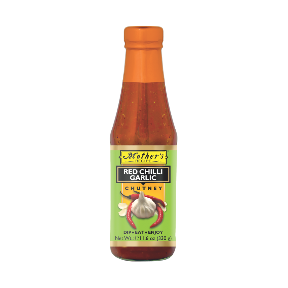 Mother'S Red Chilli Garlic Chutney 330 g