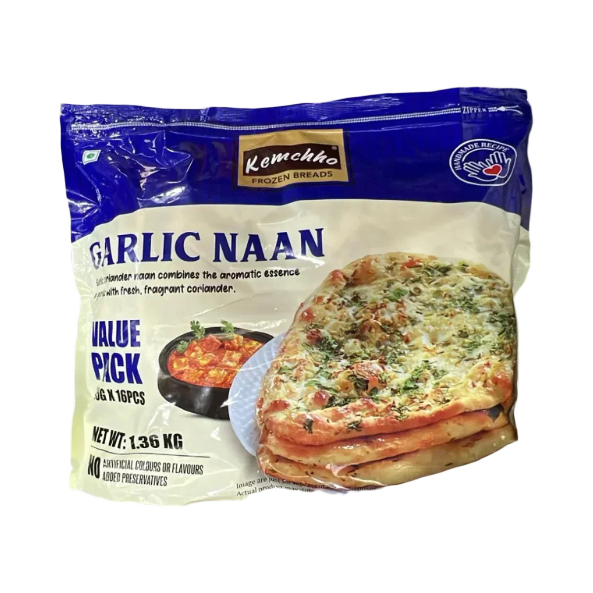 Kemchho Garlic Naan 1.36 kg