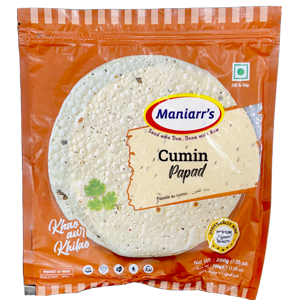 Maniarr's Cumin Papad 200 g