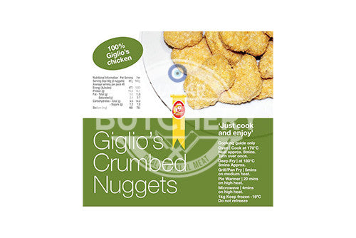 Giglios Crumbed Nuggets 1 kg