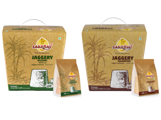 Saurbhi Pesi Gur Natural 900 g