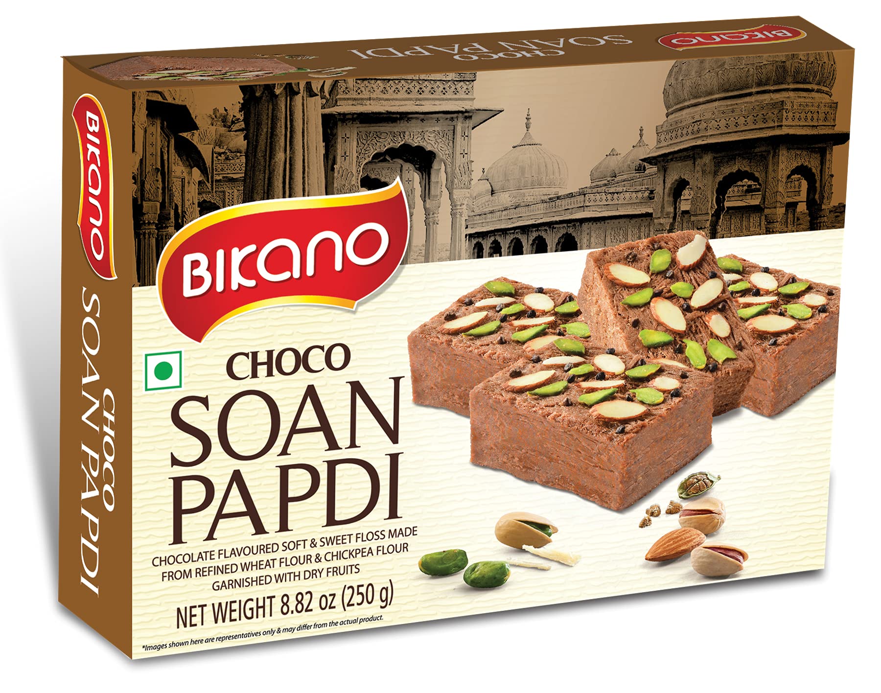 Bikano Choco Soan Papdi 250 g