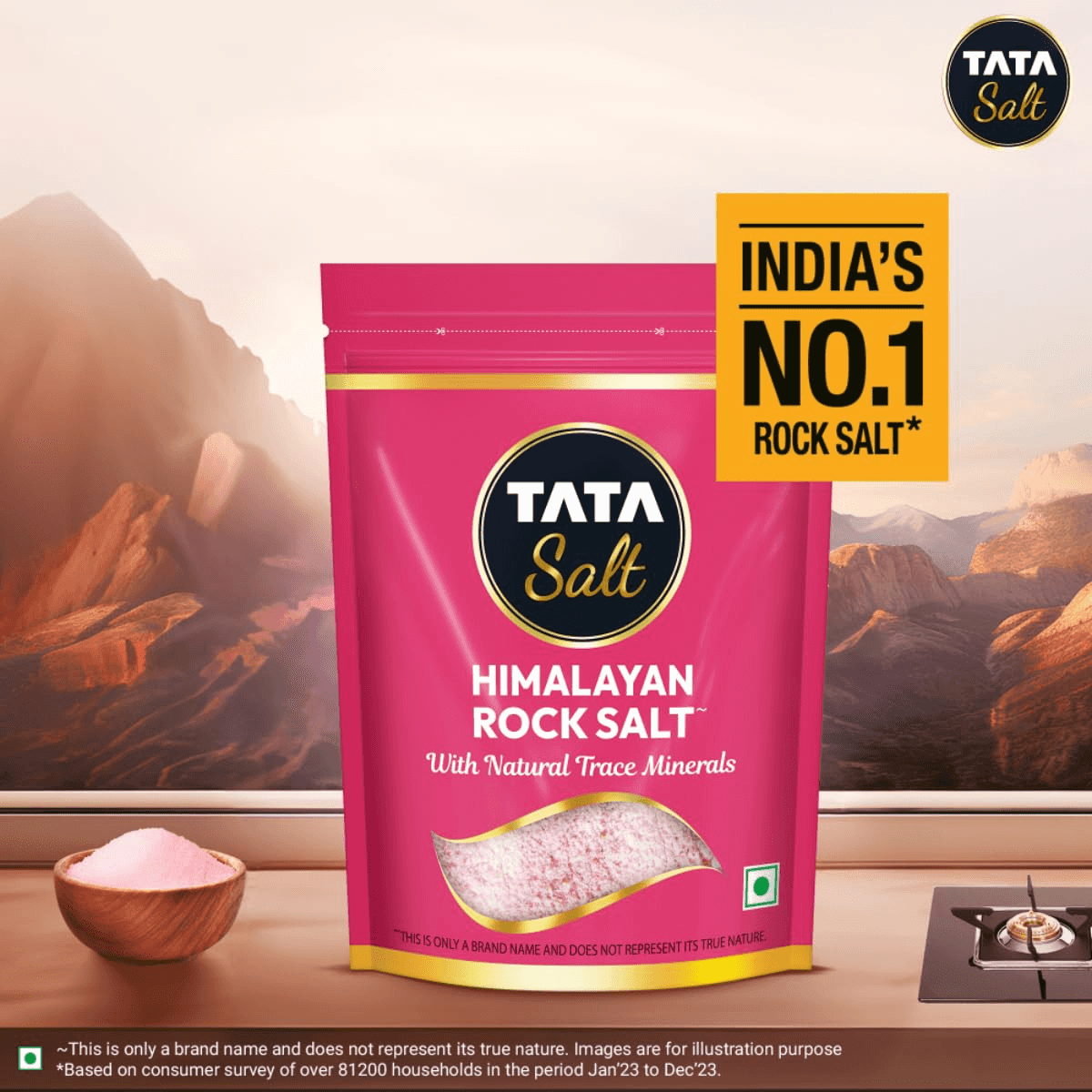 Tata Himalayan Rock Salt 1 kg