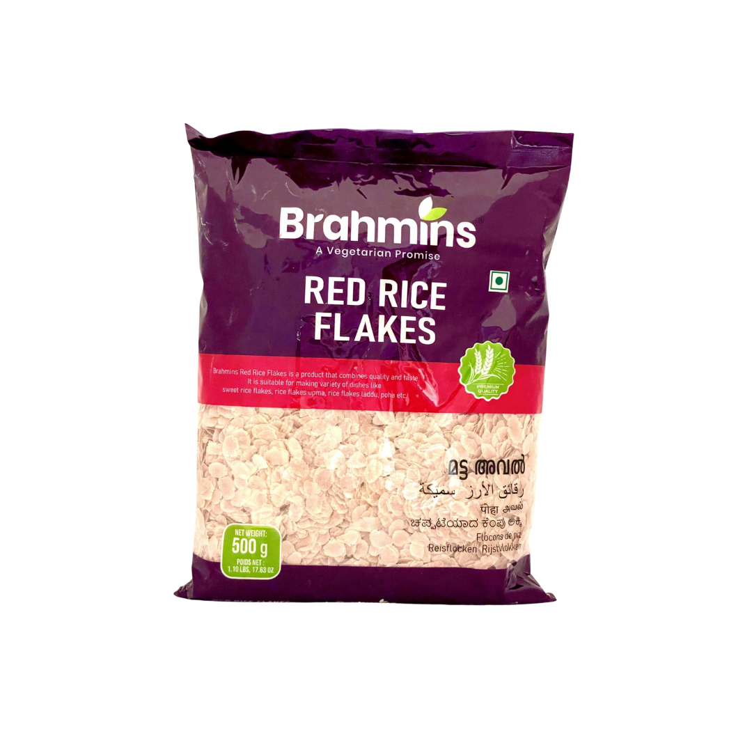 Brahmins Red Rice Flakes 500 g