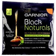 Garnier Deep Black Color Pouch 20 Ml+20 g