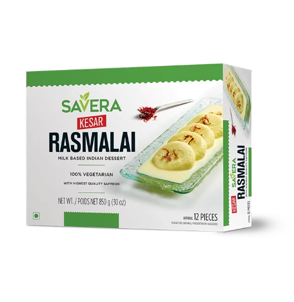 Savera Rasmalai Kesar 850 g