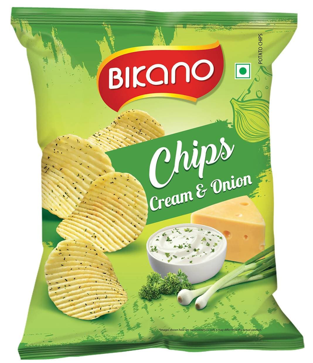 Bikano Chips Cream Onion 60 g