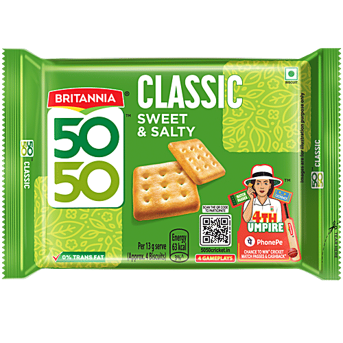 Britannia 50-50 Sweet & Salty 62 g