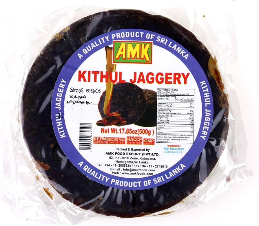 Sld Kithul Jaggery Round 500 g