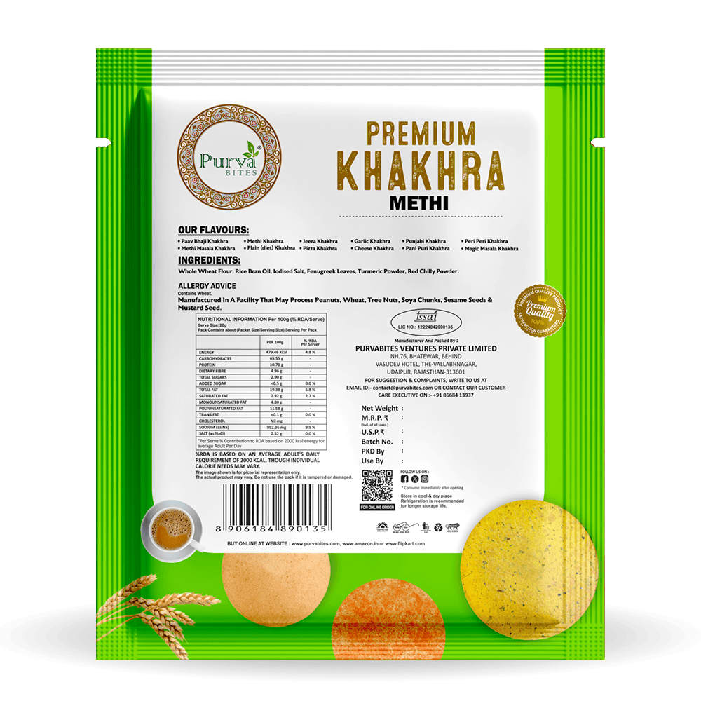 Satva Methi Khakra 200 g