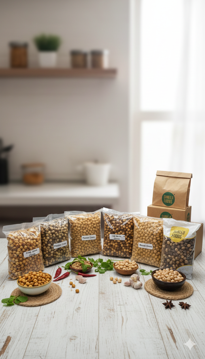 Shreeji Foods Roasted Chana 600 g