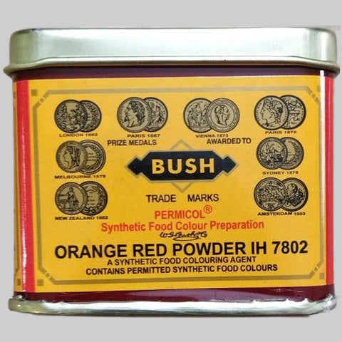 Bush Orange Red Powder Colour 1 kg