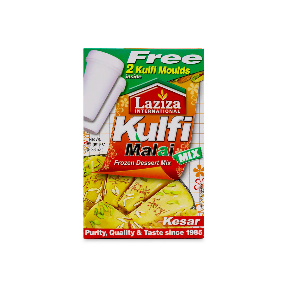 Laziza Kulfi Malai Mix Kesar 152 g