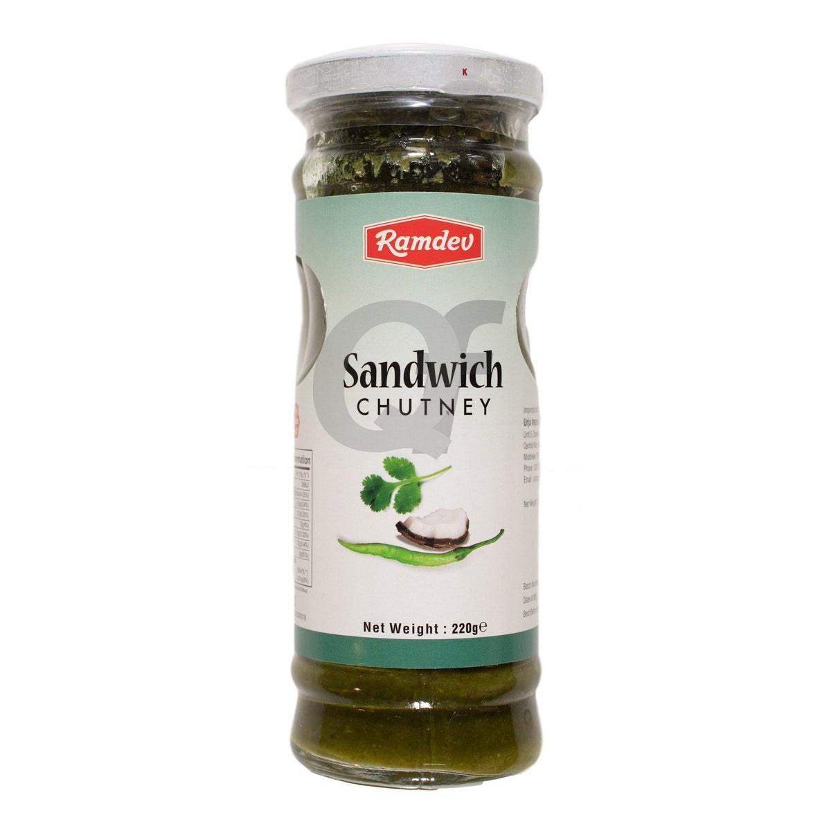 Ramdev Sandwich Chutney 220 g