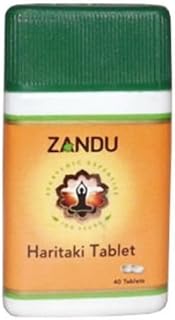 Zandu 5 X Haritaki(Harde)Tablets 40 Tab