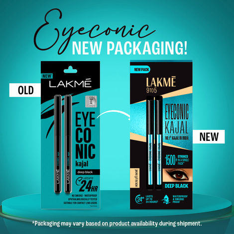 Lakme Kajal Black Eye Conic 0.35 g
