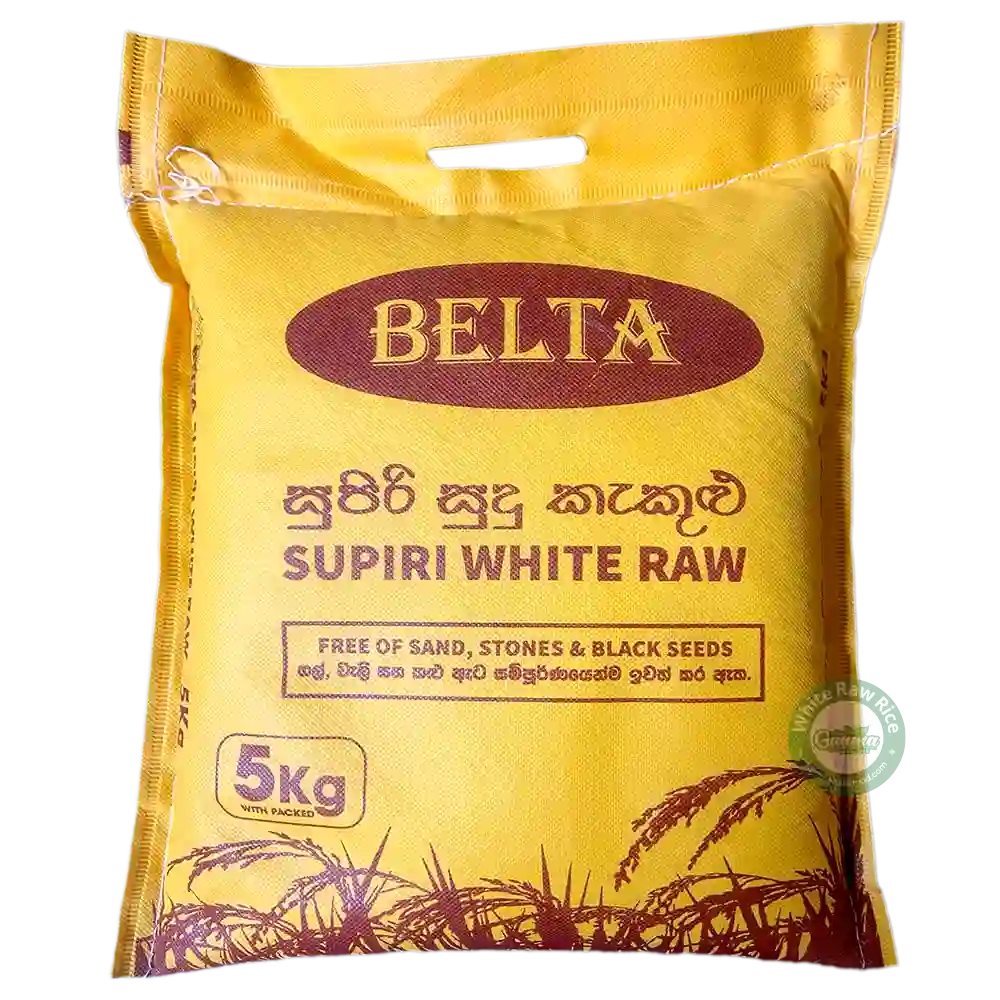 Lanka Delight White Raw Rice 5 kg