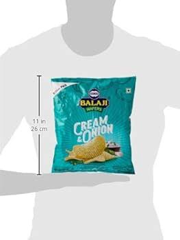 Balaji Cream N Onion Wafer 135