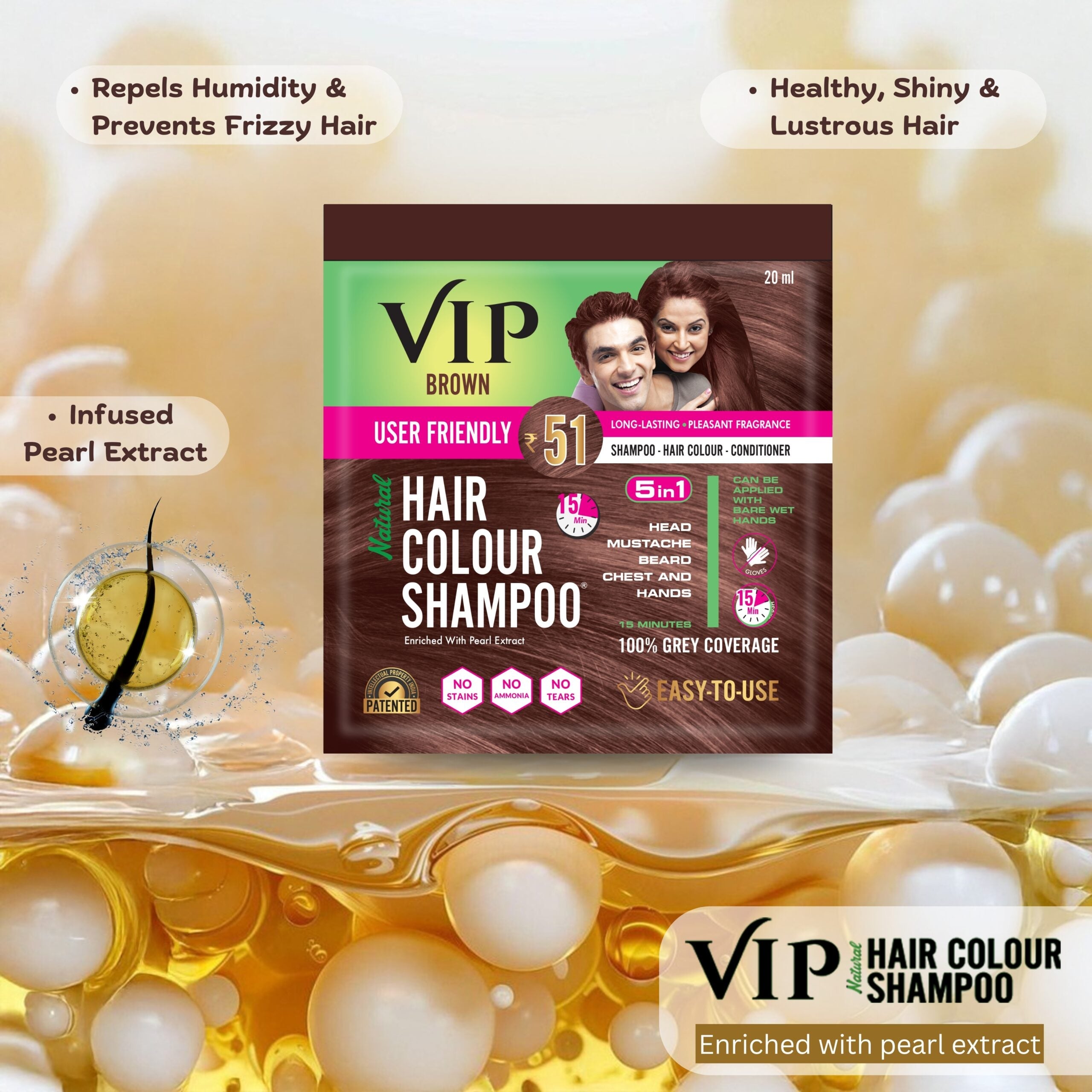 VIP Hair Dye 180 ml