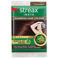 Streax Shampoo Hair Dye Dark Brown