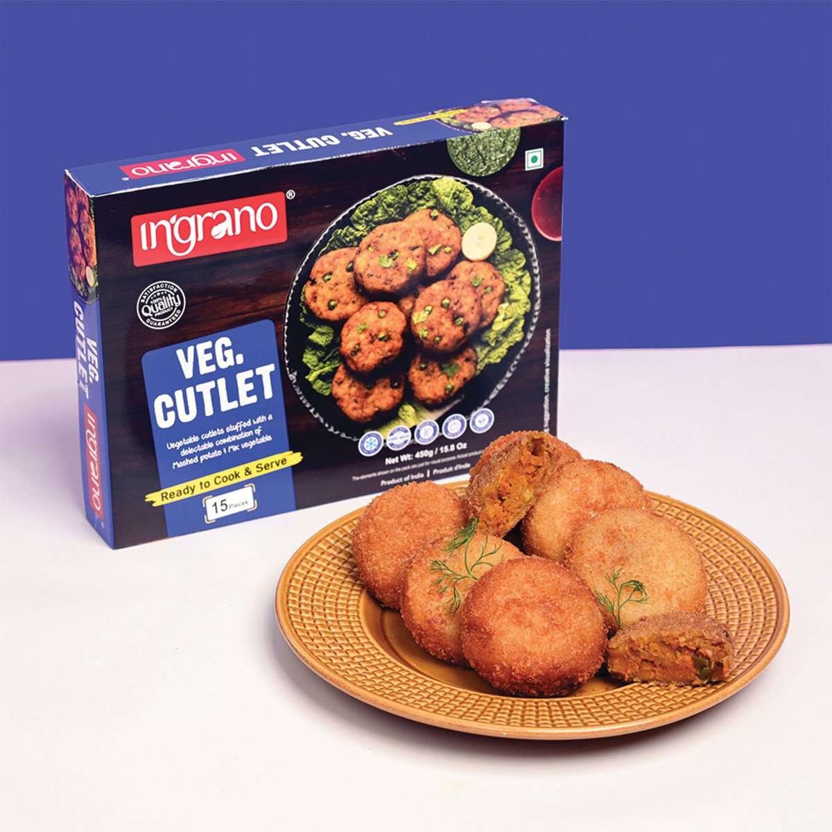Colombo Cutlets Veg 454 g