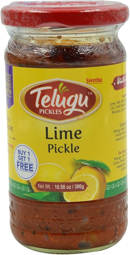 Telugu Lime Pickle 300 g