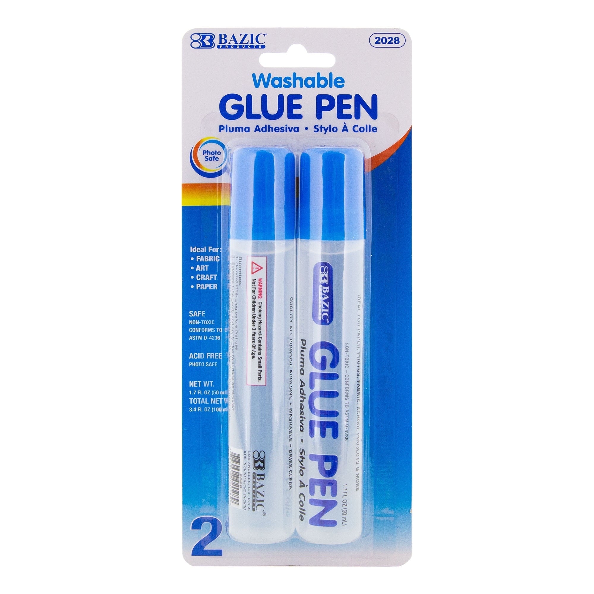 Bazic Glue Pen 3 Of Pack 50 ml N 0 2028