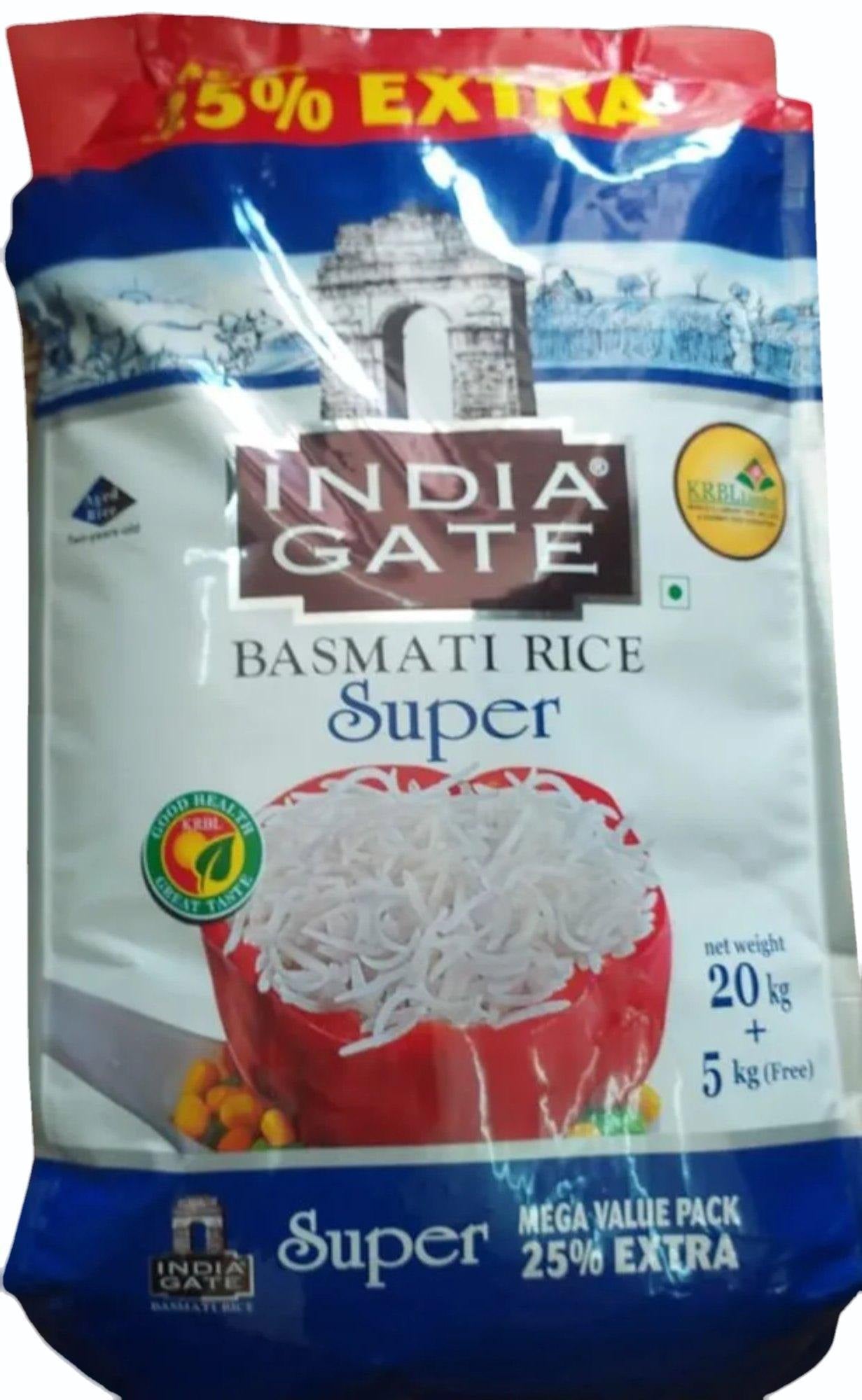 India Gate Basmati 25 kg