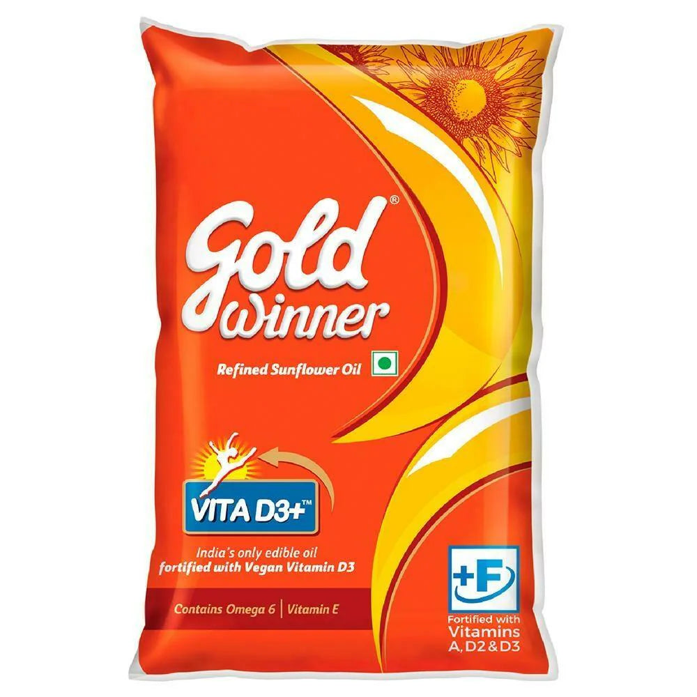 Gold Winner Sunflower Oil 1 L