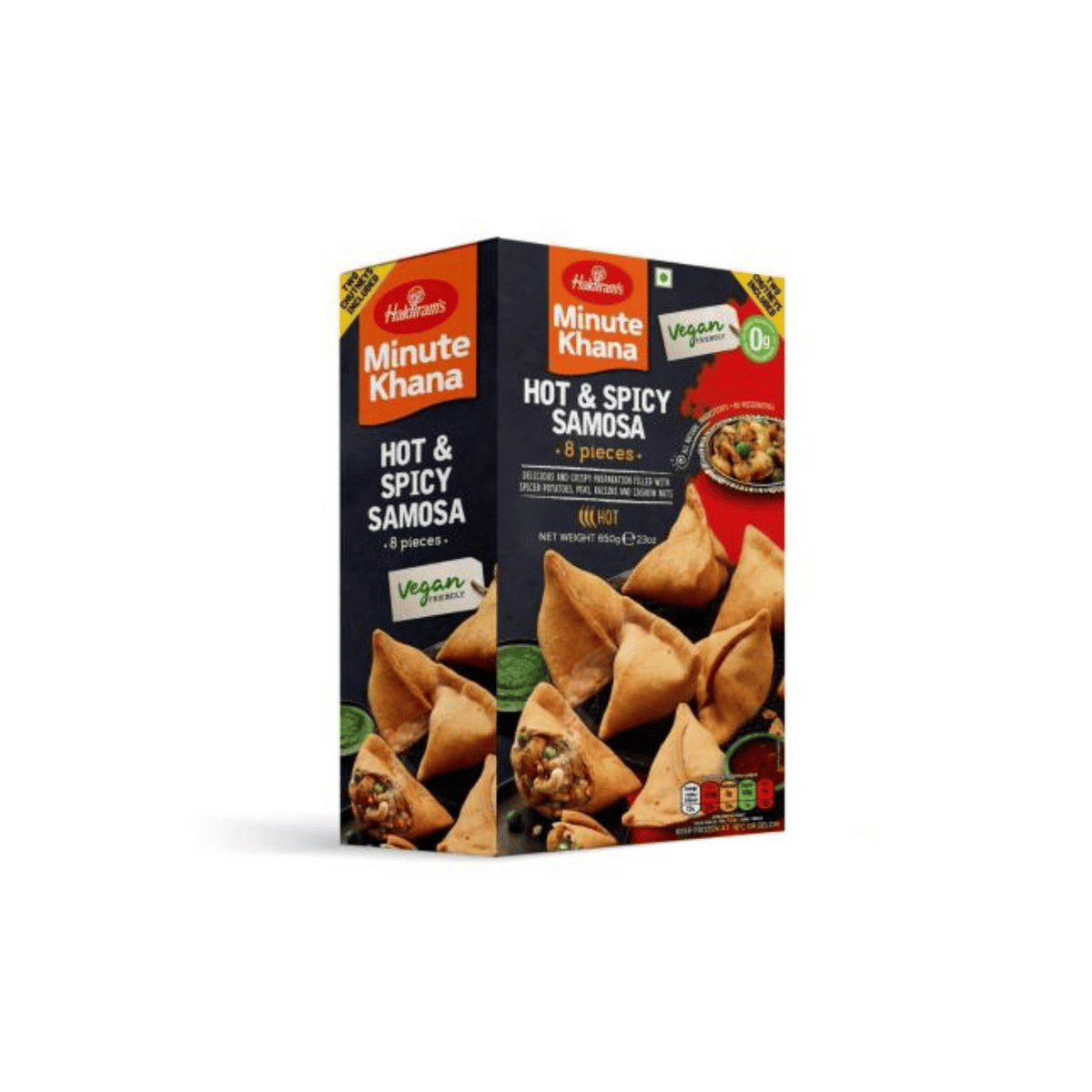 Haldirams Hot And Spicy Samosa 8Pc
