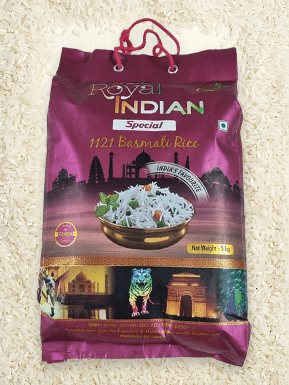Royal Indian Basmati 1121 Rice 5 kg