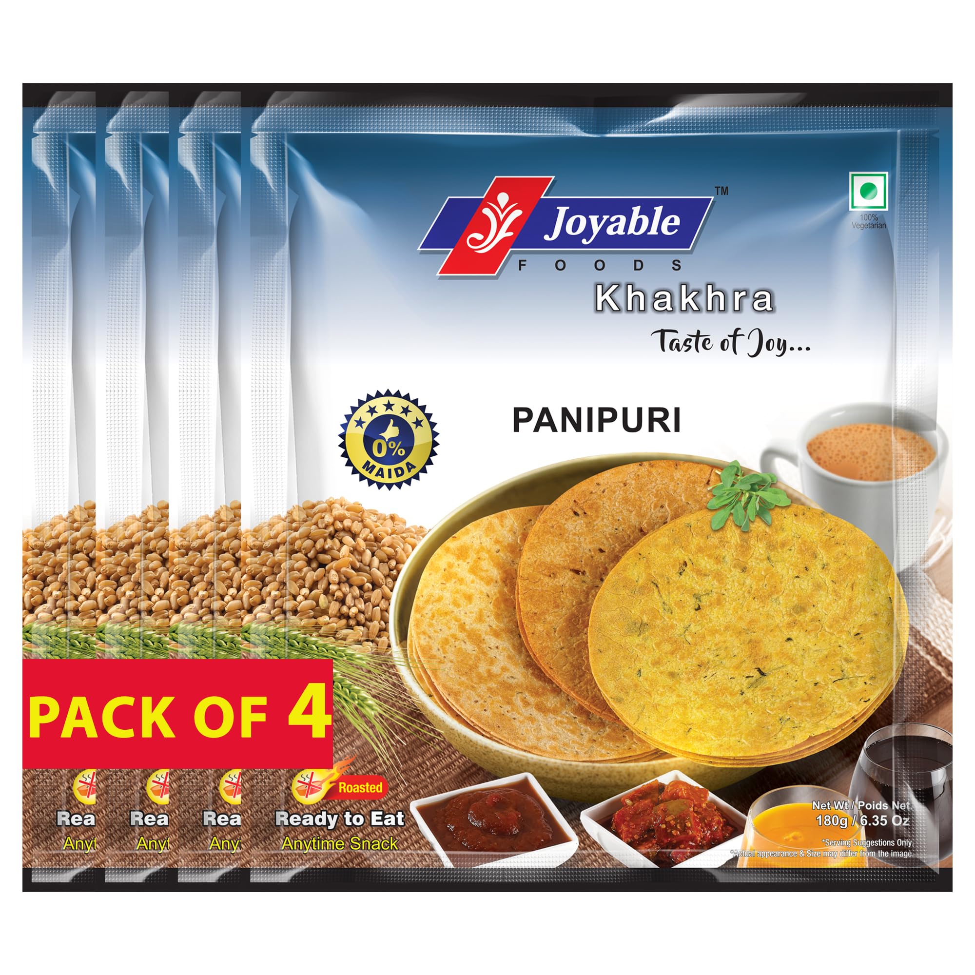 Joyable Panipuri Khakhra 200 g